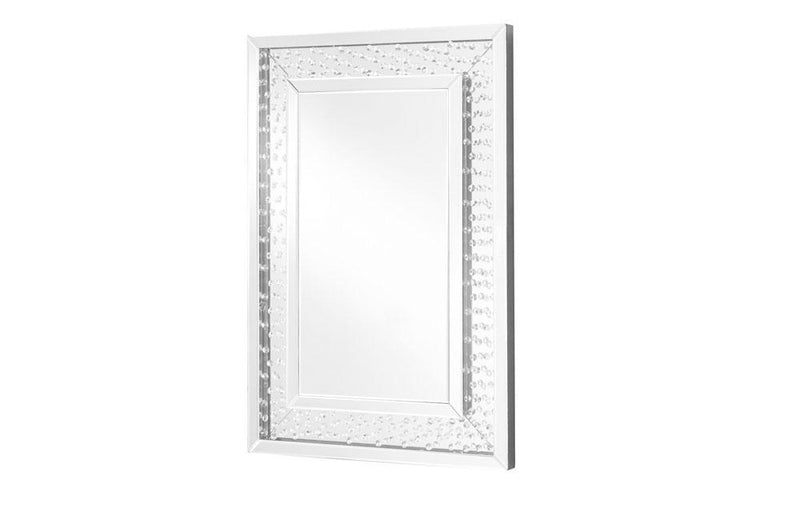 Contemporary Crystal Mirror Rectangle