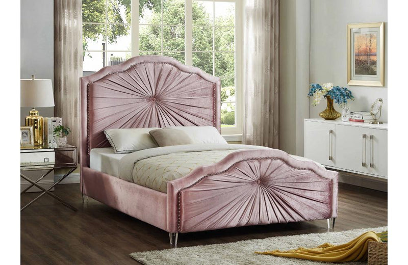 Dahna Pink Bed