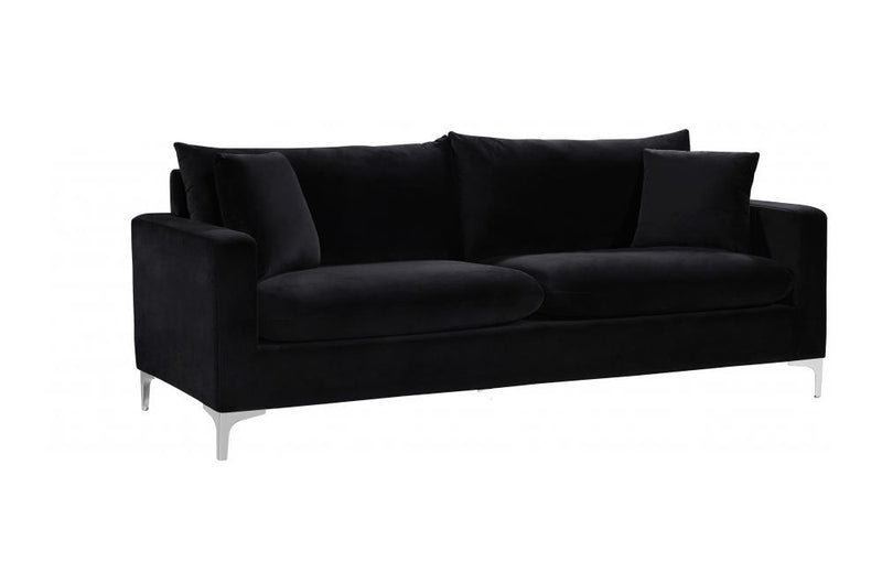 Dottie Chrome Black sofa