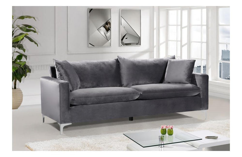 Dottie Chrome Grey sofa