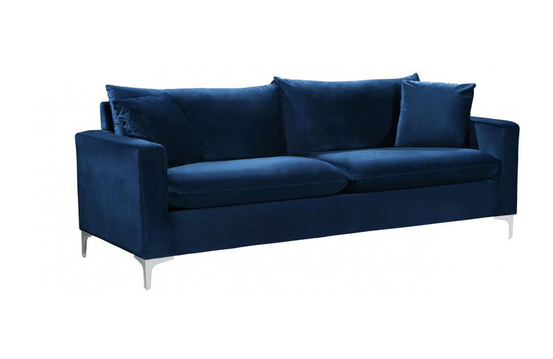 Dottie Chrome Navy sofa