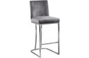 Abena Grey Bar Stool