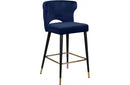 Bahati Navy Bar Stool