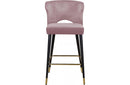 Bahati Pink Bar Stool