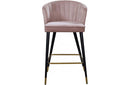 Bairbre Pink Bar Stool