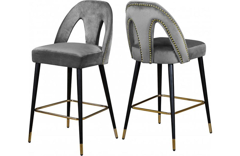 Balbina Grey Bar Stool