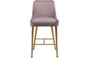 Abhainn Pink Bar Stool