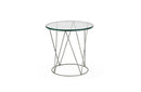 Calypso End Table Glass