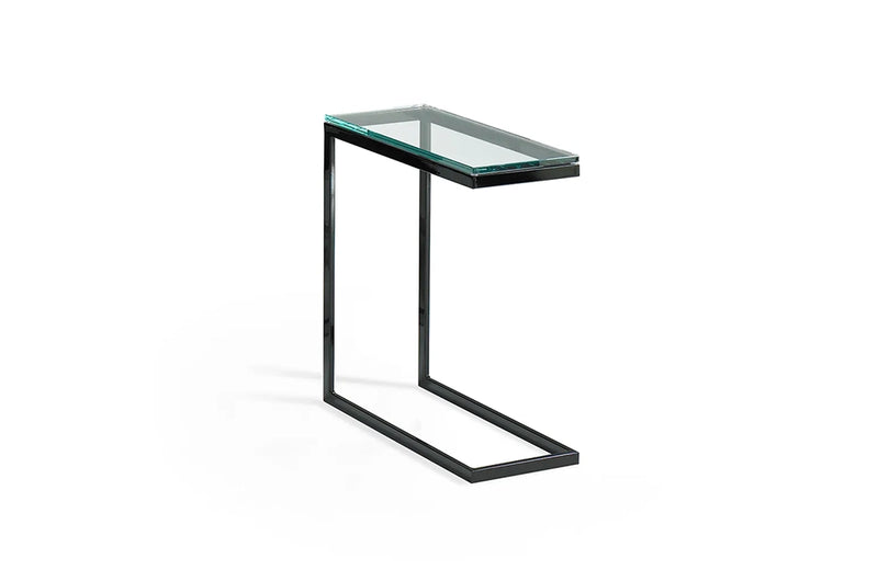 Modulus End Table Modulus Glass Top Cocktail Arm Table | Paramus Mega Furniture