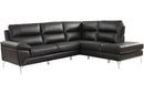 Bromley Black Sectional Sofa