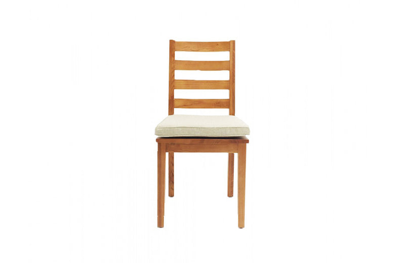 Modrest Lance Modern Ash Wood Dining Chair w/ Cushion (Set of 2)