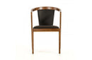 Gregor Modern Black & Walnut Dining Chair