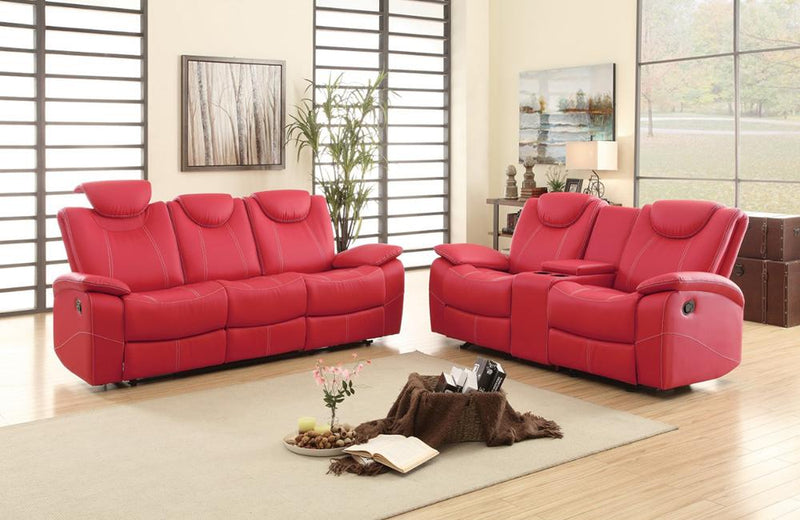 Ascari Red Sofa Set