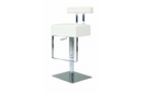 Addison Adjustable Swivel Stool White