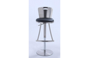Hannah Adjustable Height Stool Black