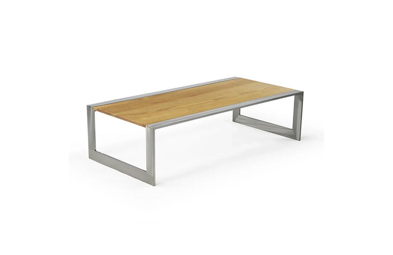 Transit Wood Top Rectangle Cocktail Table