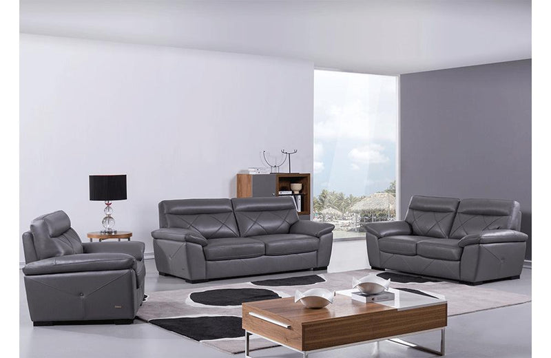 Damia 3 PC Living Room Set Gray