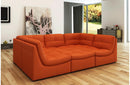 Daphne 6pc Sofa Set Orange