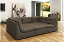 Daphne 6pc Sofa Set Gray