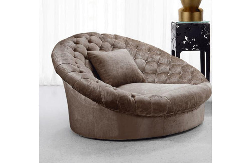 Cosmopolitan Modern Fabric Chair Beige