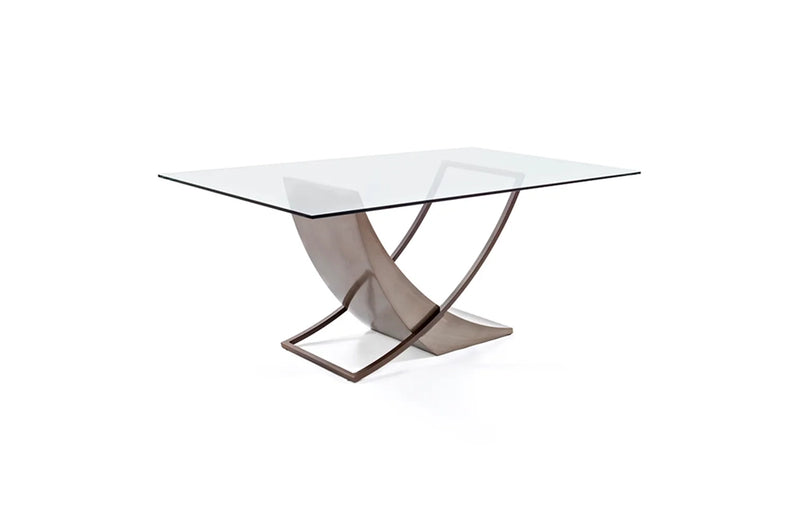 Crescent Rectangle Dining Table Base