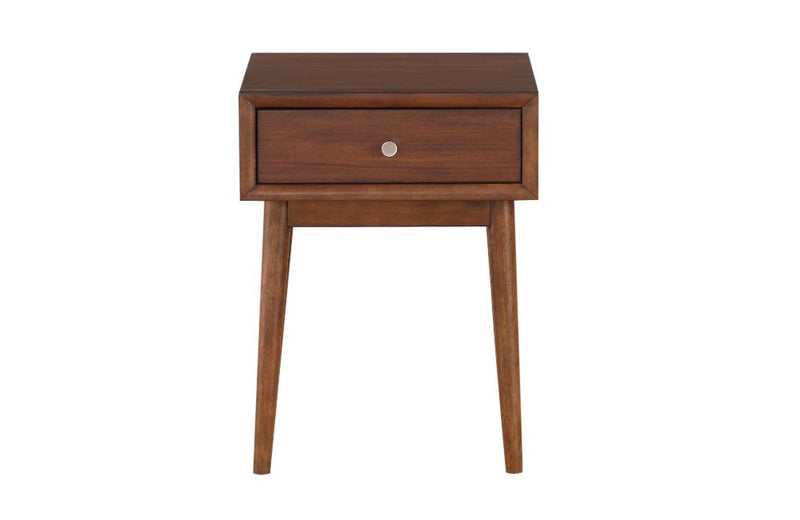 Vicky End Table with Functional Drawer