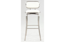 Ethen Modern Swivel Stool White