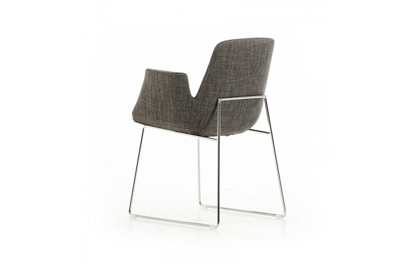 Altair Modern Fabric Dining Chair Gray