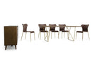 Isabel Modern Tobacco Dining Set