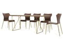 Isabel Modern Tobacco Dining Set