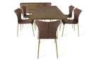 Isabel Modern Tobacco Dining Set