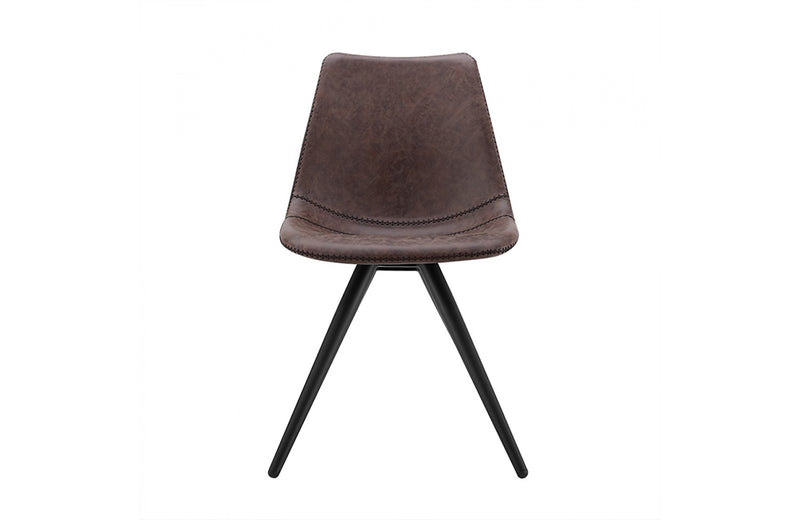 Modrest Condor Modern Brown Dining Chair (Set of 2)