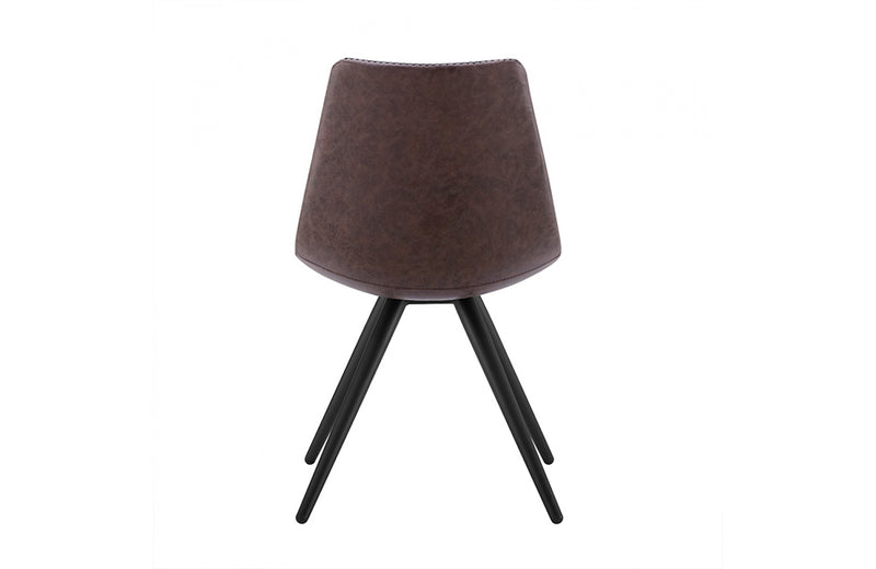 Modrest Condor Modern Brown Dining Chair (Set of 2)