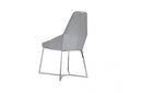 Modrest Sarah Modern Pearl Grey Leatherette Dining Chair (Set of 2)