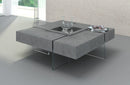 Modrest Shauna Modern Faux Concrete Floating Coffee Table