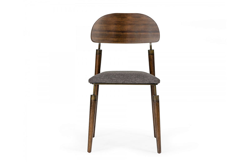Modrest Sebring Mid-Century Modern Acacia Dining Chair (Set of 2)