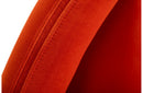 Modrest Frisco Mid-Century Orange Velvet dining Chair