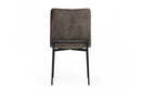 Modrest Maggie Modern Black and Brown Dining Chair (Set of 2)