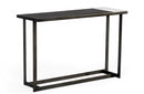 Modrest Fargo Modern Ceramic & Grey Walnut Console Table
