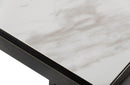Modrest Fargo Modern Ceramic & Grey Walnut Console Table