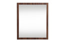 Nova Domus Asus Italian Modern Walnut Mirror