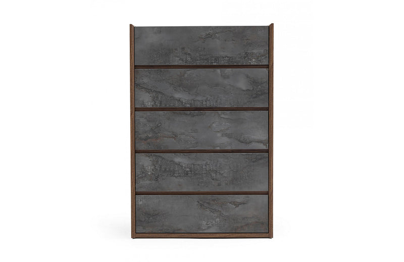 Nova Domus Rado Modern Walnut & Stucco Chest