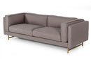 Divani Casa Keswick Modern Grey Fabric Sofa