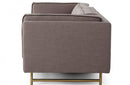 Divani Casa Keswick Modern Grey Fabric Sofa