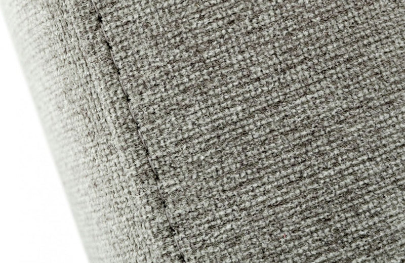 Divani Casa Lupita - Modern Grey Fabric Sectional Sofa
