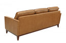 Divani Casa Naylor Modern Brown Italian Leather Split Sofa