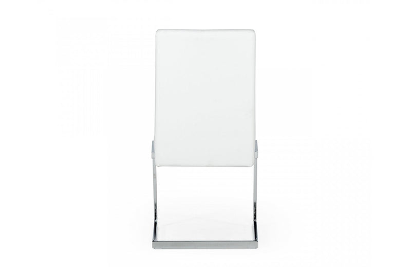 Modrest Batavia Modern White Dining Chair (Set of 2)