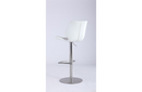Emily Adjustable Barstool White