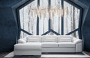 Alpine-X Functional Sectional in off white fabric AMARAL 56