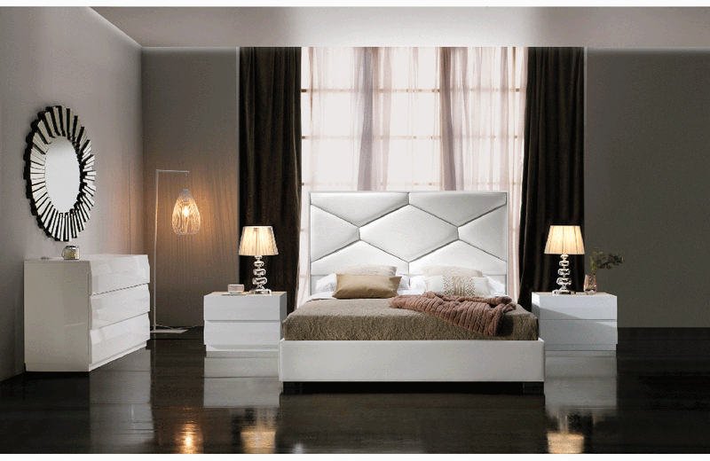 Martina LUX Bedroom Storage White, M152, C152, E100